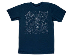 New York City Adult Tee - Navy