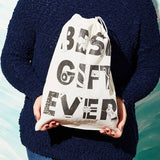 Best Gift Ever Drawstring Pouch