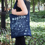 Boston Denim Tote