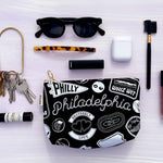 Brooklyn Pins & Patches Zipped Pouch
