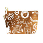Brooklyn Pins & Patches Zipped Pouch