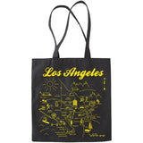 Los Angeles Black Everyday Tote