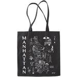 Manhattan Black Everyday Tote