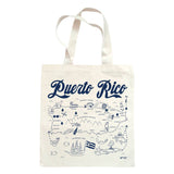 Puerto Rico Grocery Tote