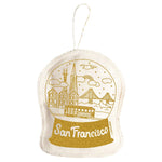 San Francisco Ornament - Gold