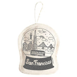 San Francisco Ornament - Silver