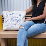 USA Beach Tote