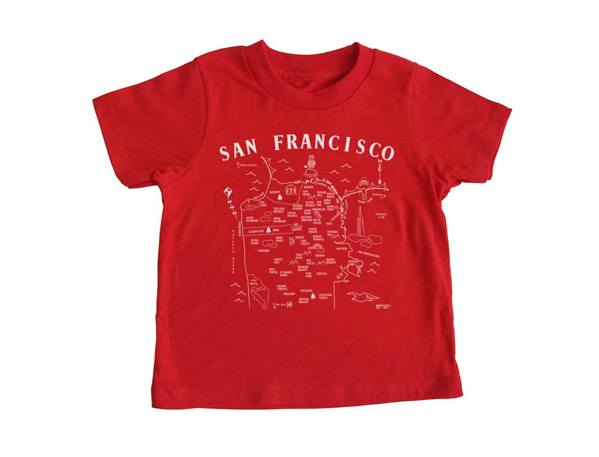 San Francisco Toddler Tee - Old Design