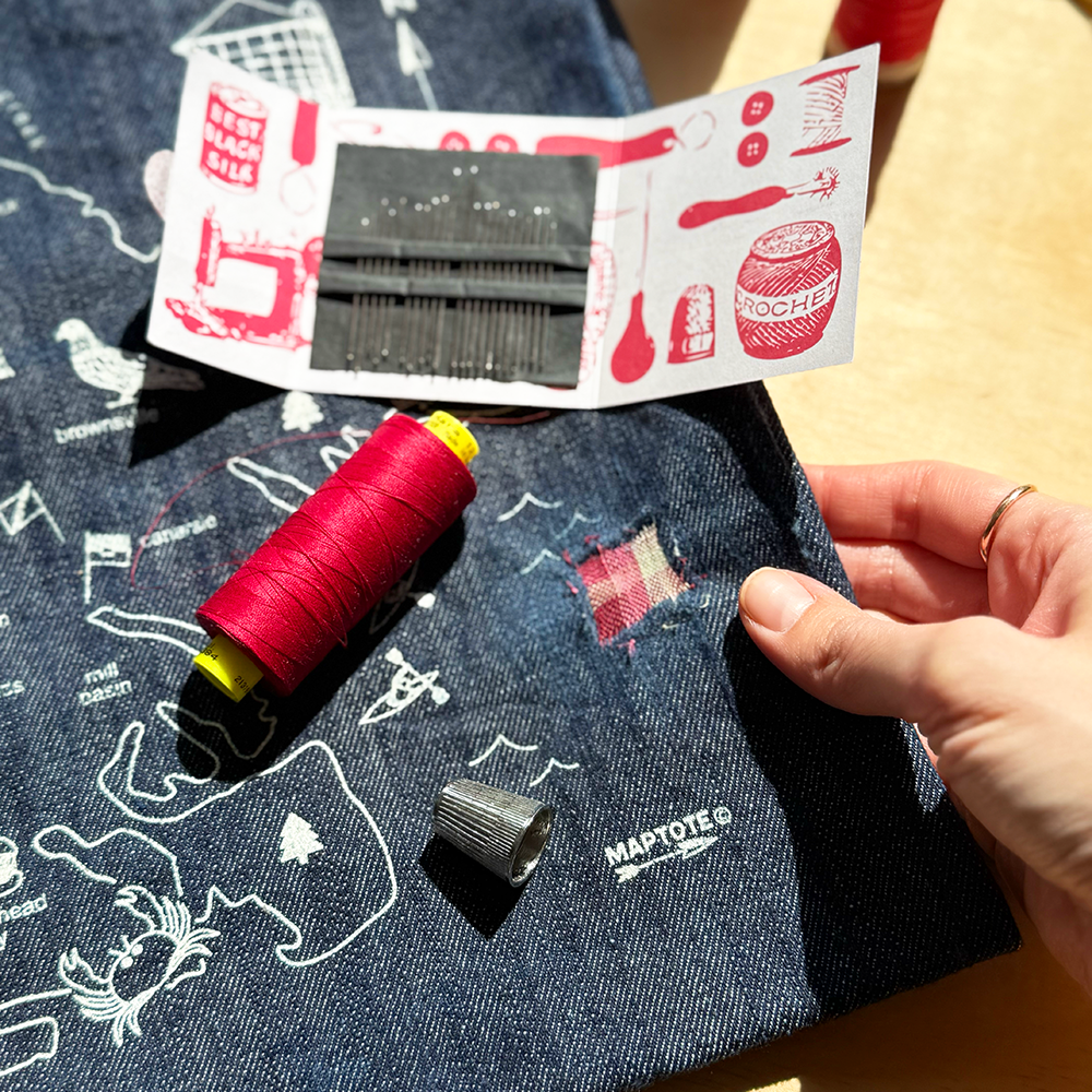 DIY:  How To Patch Your Tote!