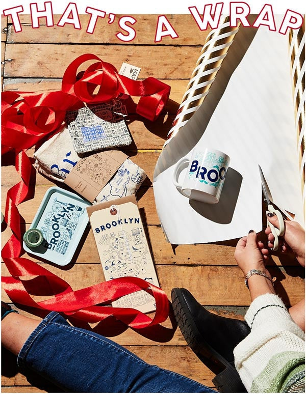 That a Wrap! DIY Gift Wrapping With Maptote-Maptote