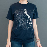 California Adult Tee - Navy