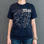 Texas Adult Tee - Navy