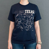 Texas Adult Tee - Navy
