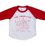 San Francisco Baby Baseball Tee