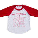 San Francisco Baby Baseball Tee