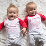 San Francisco Baby Baseball Tee