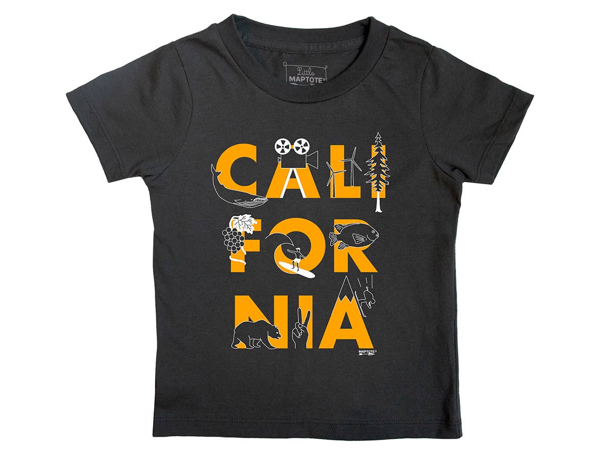 California Font Toddler Tee