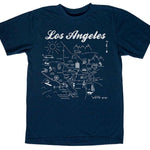 Los Angeles Adult Tee - Navy