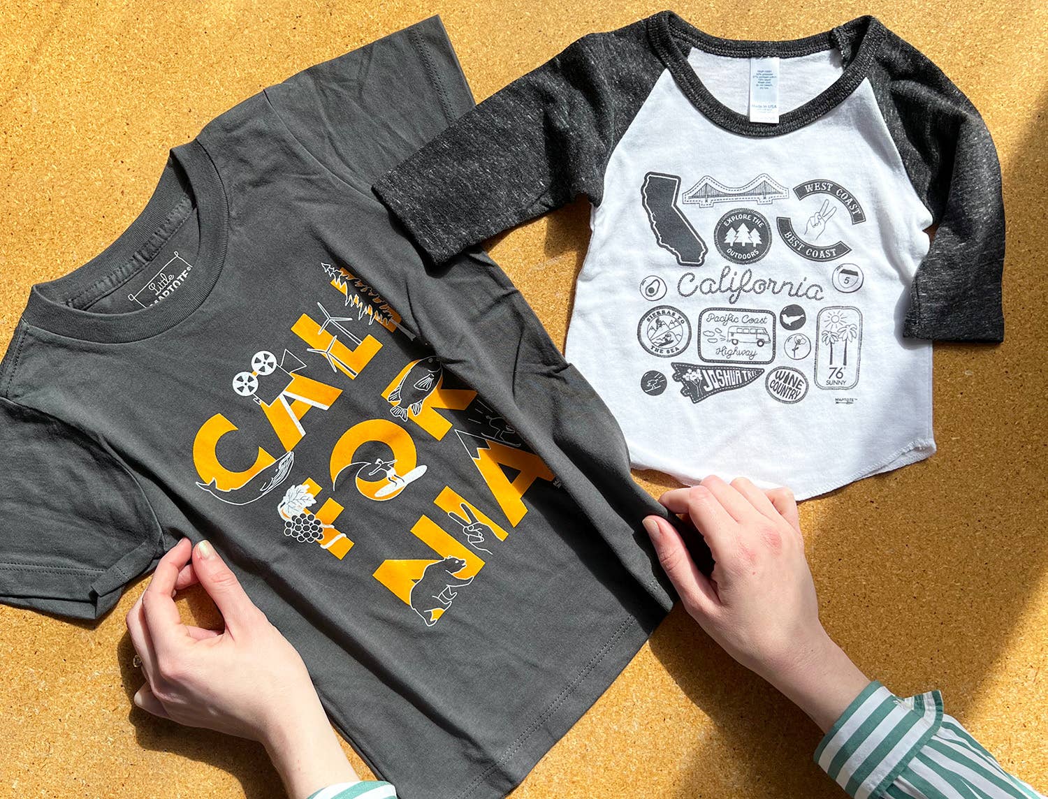 California Font Toddler Tee