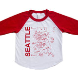 Seattle Baby Baseball Tee