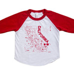 California Baby Baseball Tee