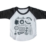 Brooklyn Pins & Patches Baby Baseball Tee