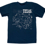 Texas Adult Tee - Navy