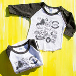 Brooklyn Pins & Patches Baby Baseball Tee