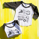 Brooklyn Pins & Patches Baby Baseball Tee