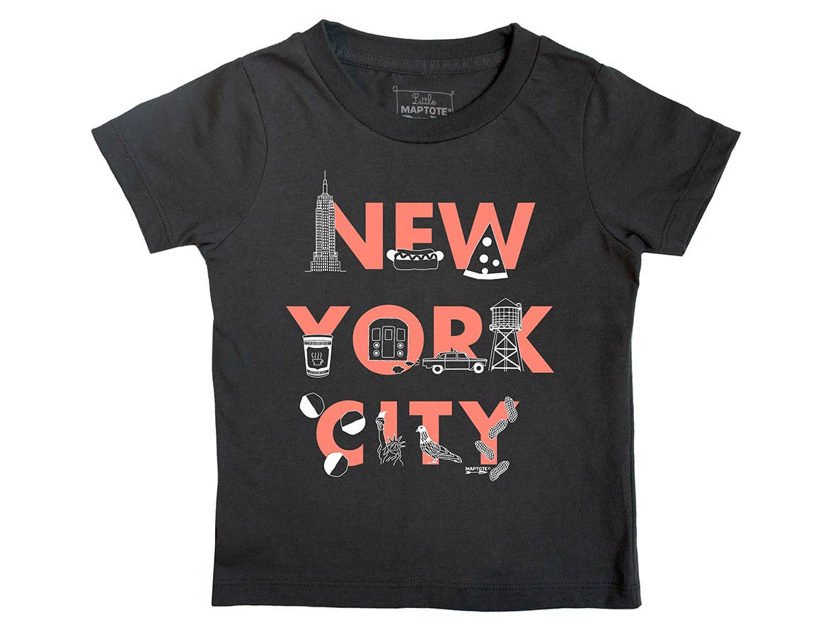 New York City Font Toddler Tee