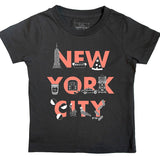 New York City Font Toddler Tee