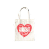 Boston Heart Tiny Tote