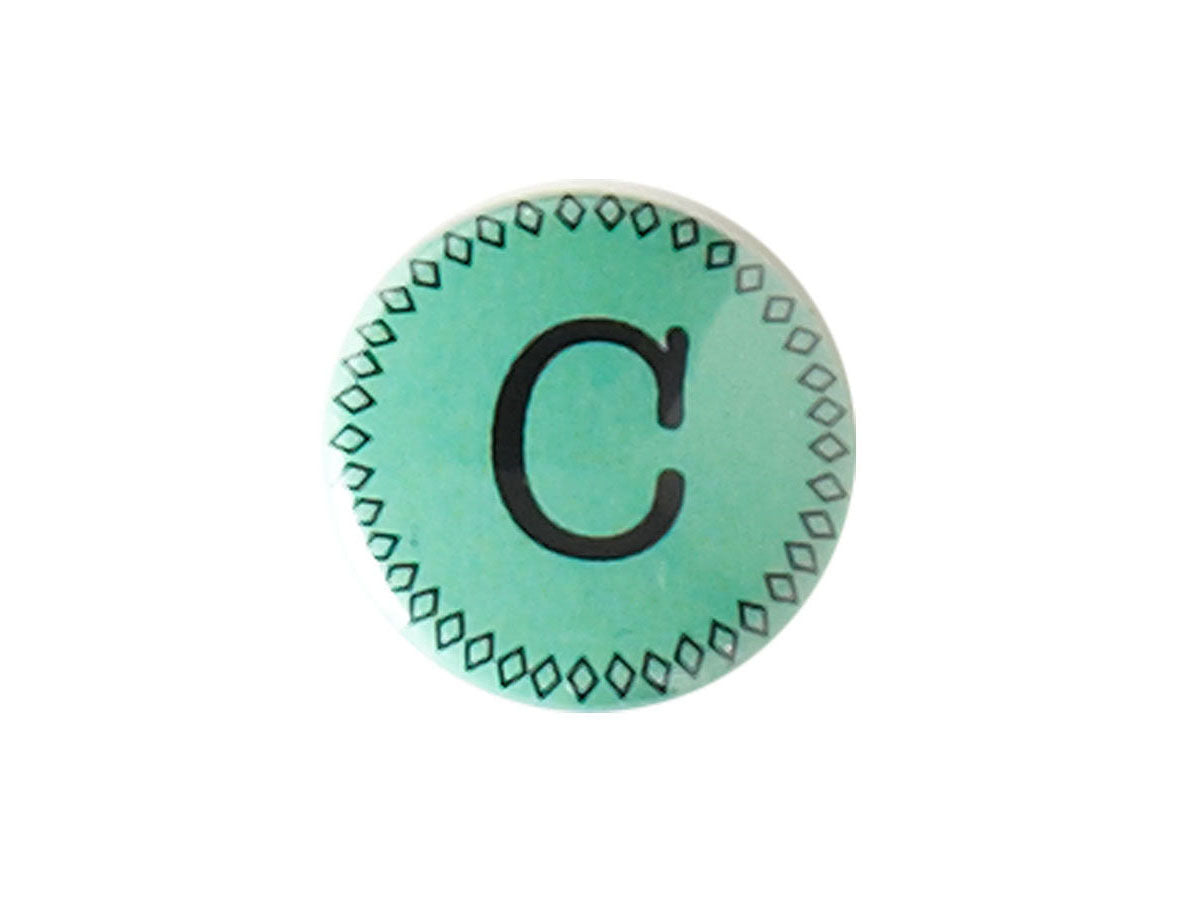 Alphabet Button Box – Personalized Accessories Collection – Maptote
