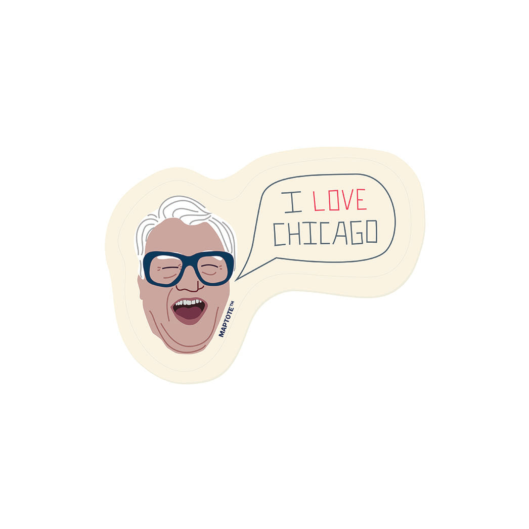 Chicago Harry Caray Sticker