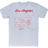 Los Angeles Adult Tee - Silver