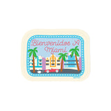 Bienvenidos A Miami Sticker