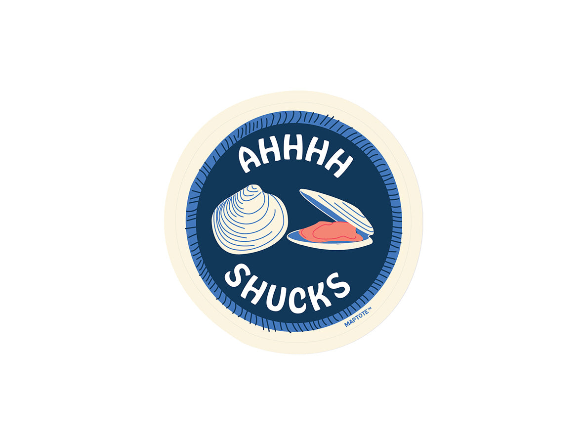 Boston Ahh Shucks Sticker