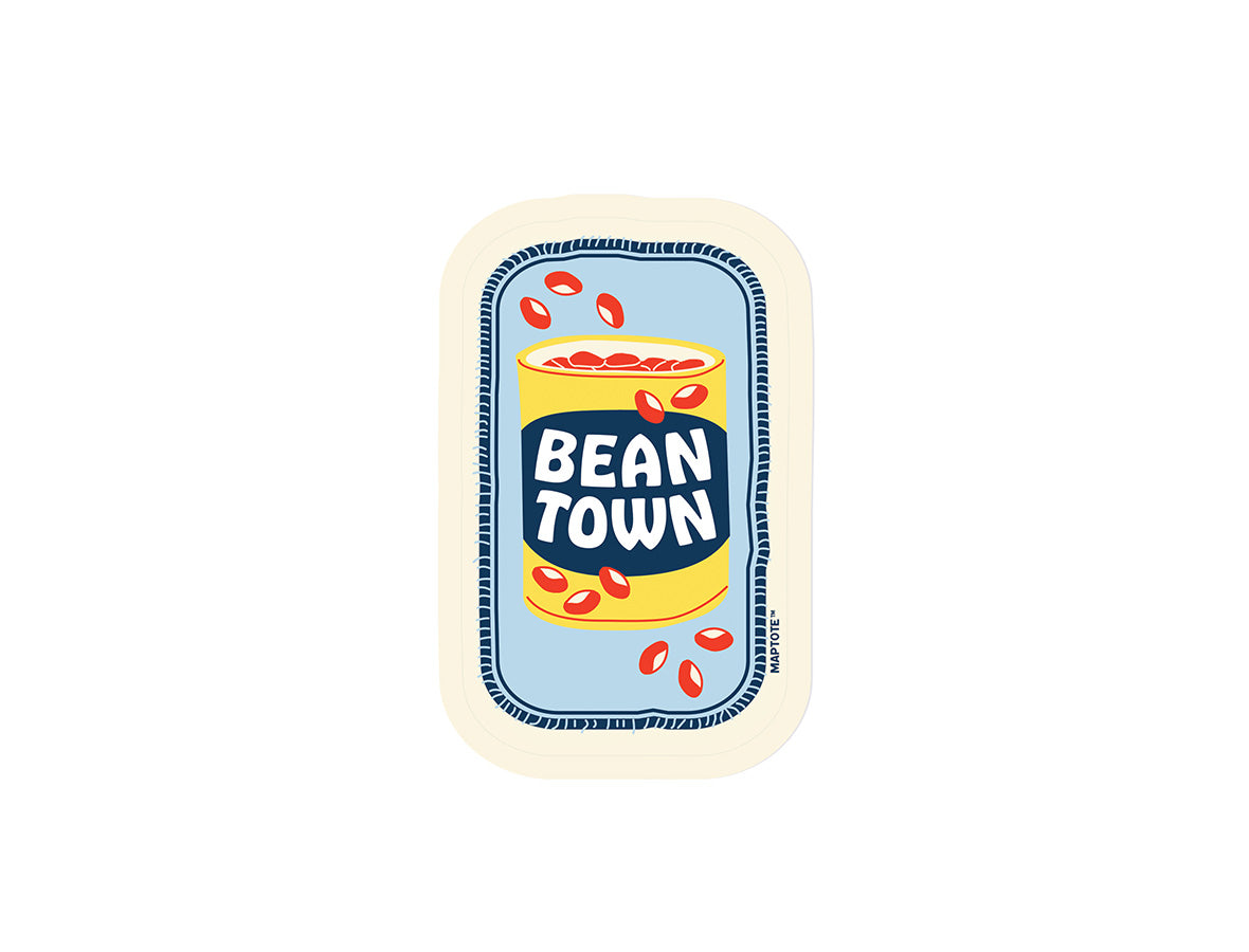 Boston Bean Town Sticker