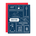 Boston Frames Greeting Card