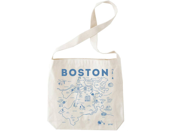 【THE SOLE】MONTECARLO / BOSTON TOTE BAG Holidays in Boston Organic Cotton Tote Bag – Morado Designs