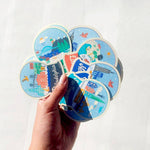 Boston Snowglobe Sticker