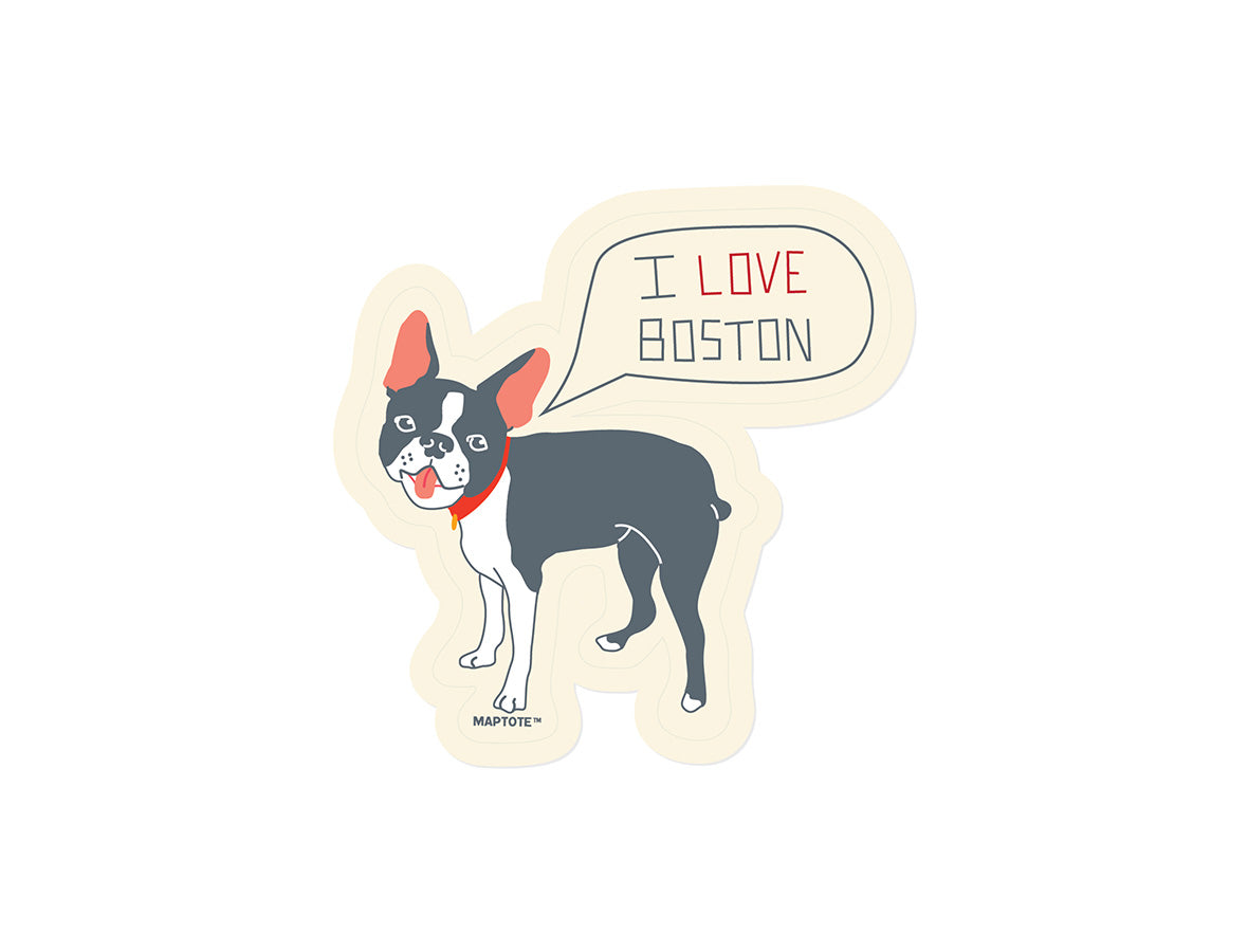 Boston Terrier Sticker