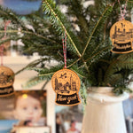 Boston Wood Ornament