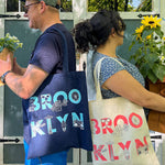 Brooklyn Font Grocery Tote