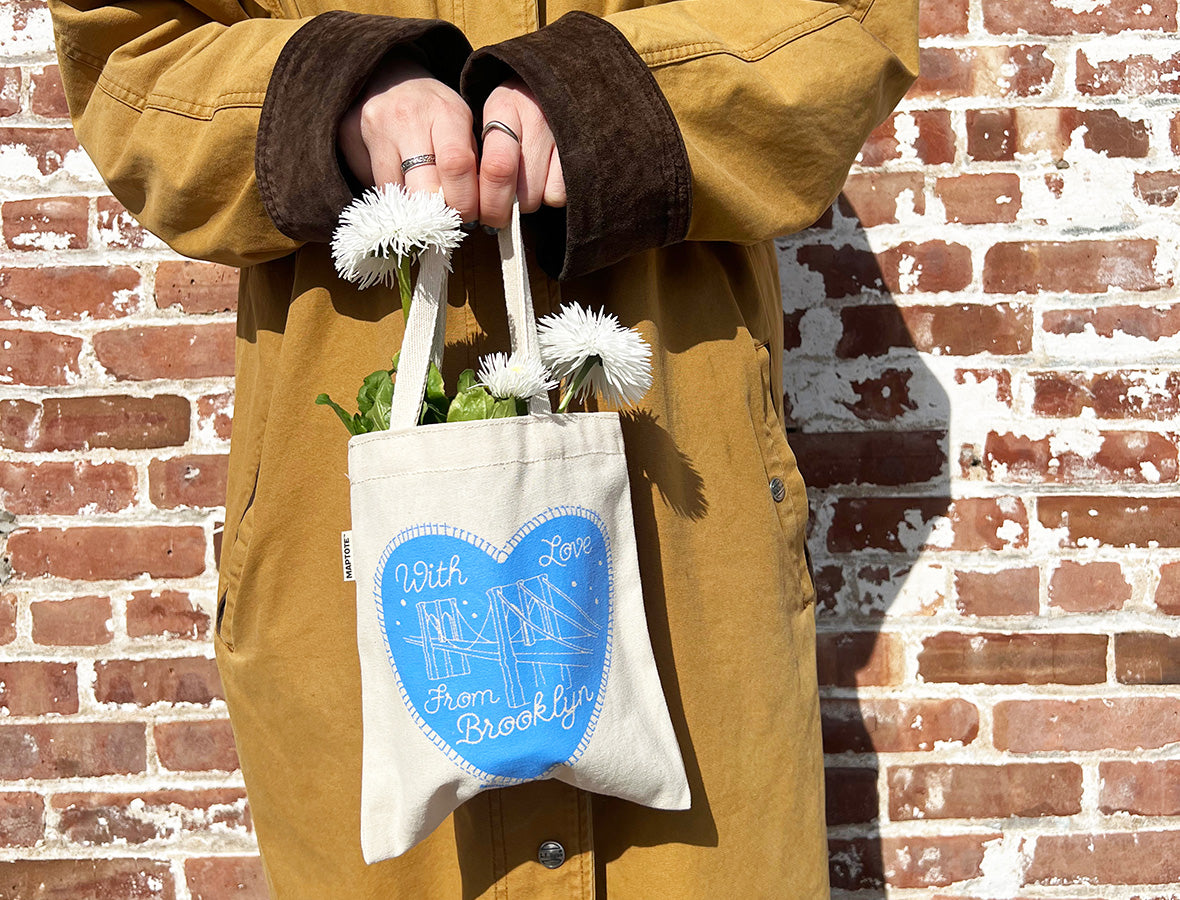 Brooklyn Heart Tiny Tote