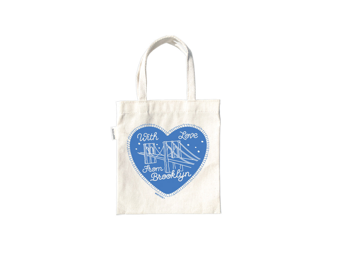 Brooklyn Heart Tiny Tote