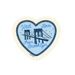 Brooklyn With Love Bridge Sticker
