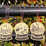 Brooklyn Wood Ornament