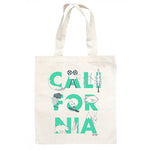 California Font Grocery Tote