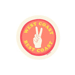 California West Coast Best Coast Sticker